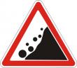 Дорожный знак 1.28 «Падение камней»