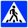 Дорожный знак 5.19.2 «Пешеходный переход»