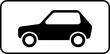 Дорожный знак 8.4.3 «Вид транспортного средства»