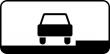 Дорожный знак 8.6.1 «Способ постановки транспортного средства на стоянку»